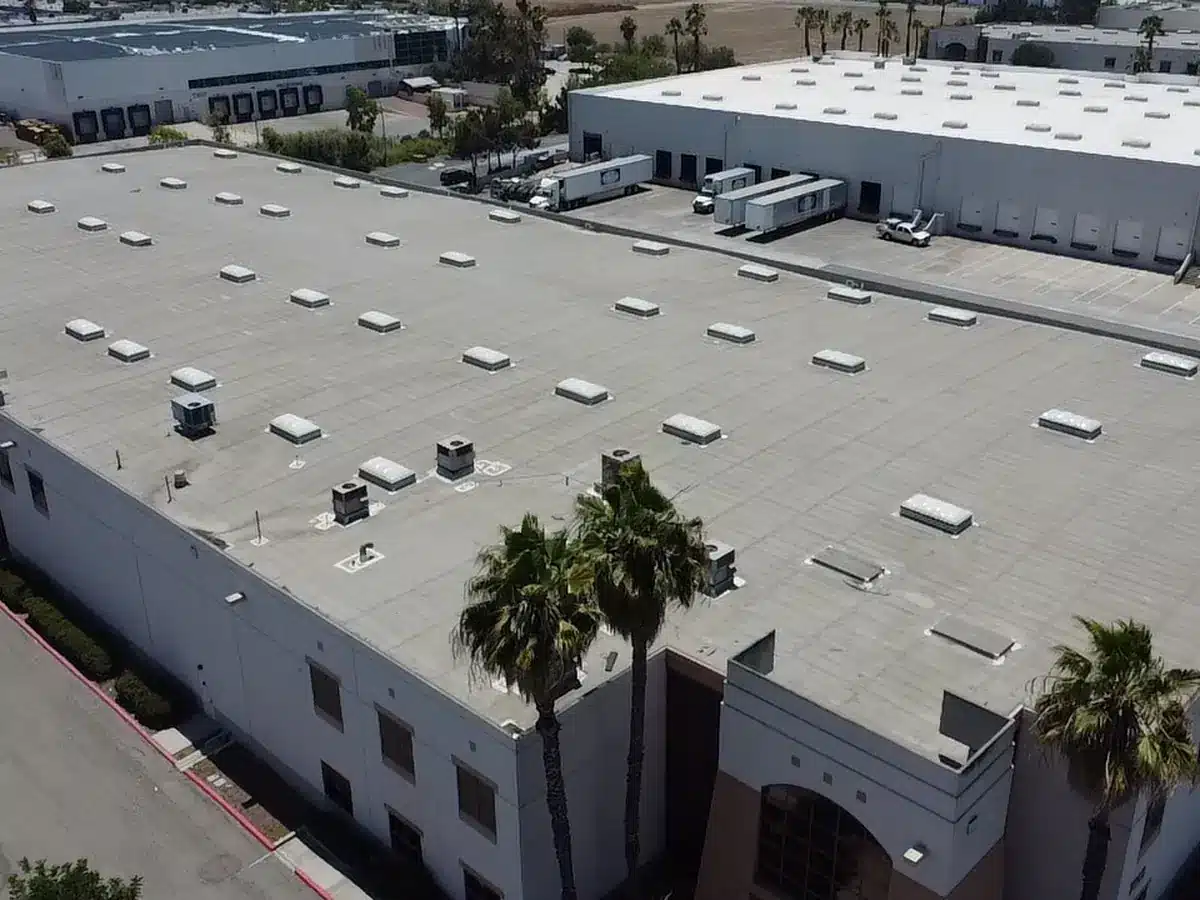 Industrial Roof and Docks, commercial property inspected by The Real Estate Inspection Company in Southern California