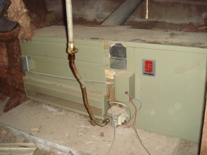 Just one of many furnaces that were recalled due to fire hazards